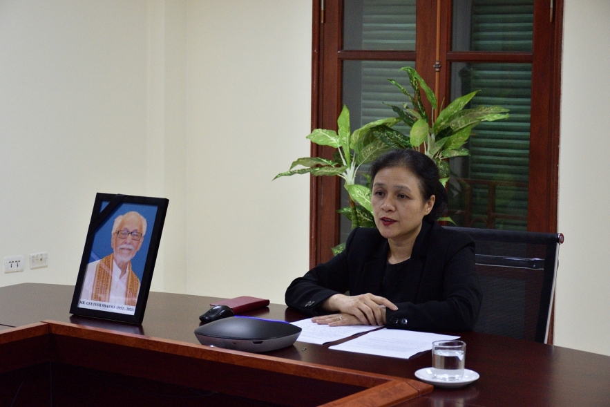 VUFO president joins condolence meeting for Indian journalist, a 