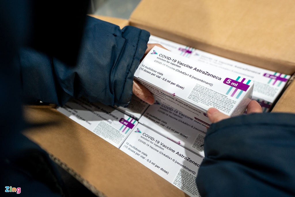 A close look at AstraZeneca Covid-19 vaccine at cold storages in HCMC