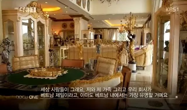 Admiring four gold-plated palaces of Vietnamese tycoons