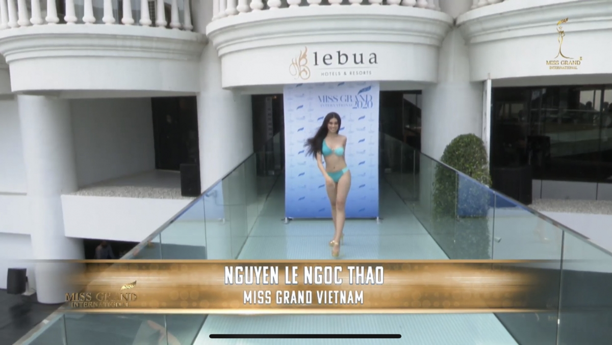 Vietnamese beauty shows off sexy curves at 2020 Miss Grand International’s bikini contest