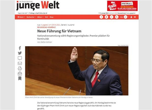 German media spotlights Vietnam’s new leadership