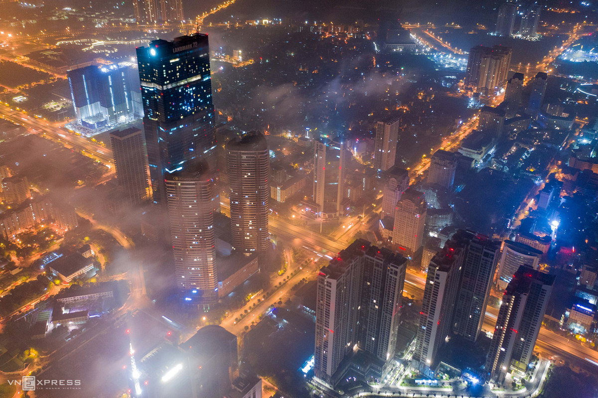 Vietnam’s capital city boasts a resplendent beauty at night