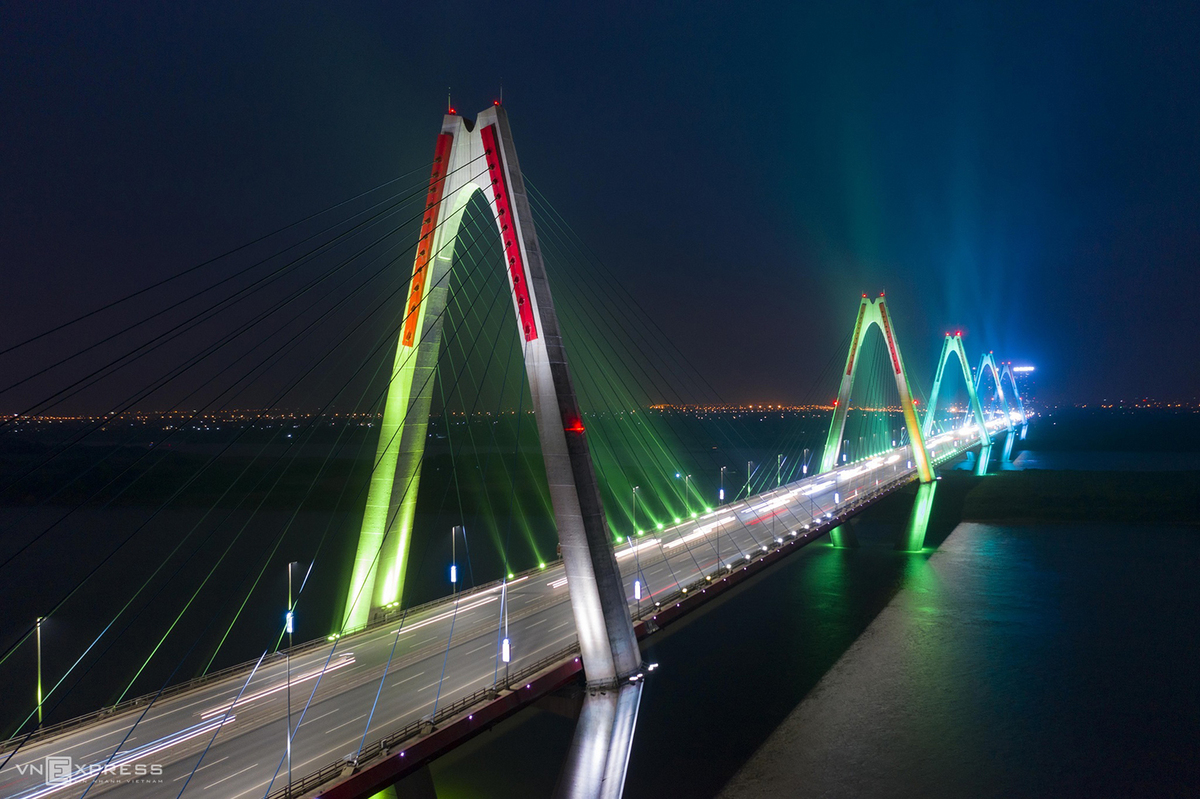 Vietnam’s capital city boasts a resplendent beauty at night