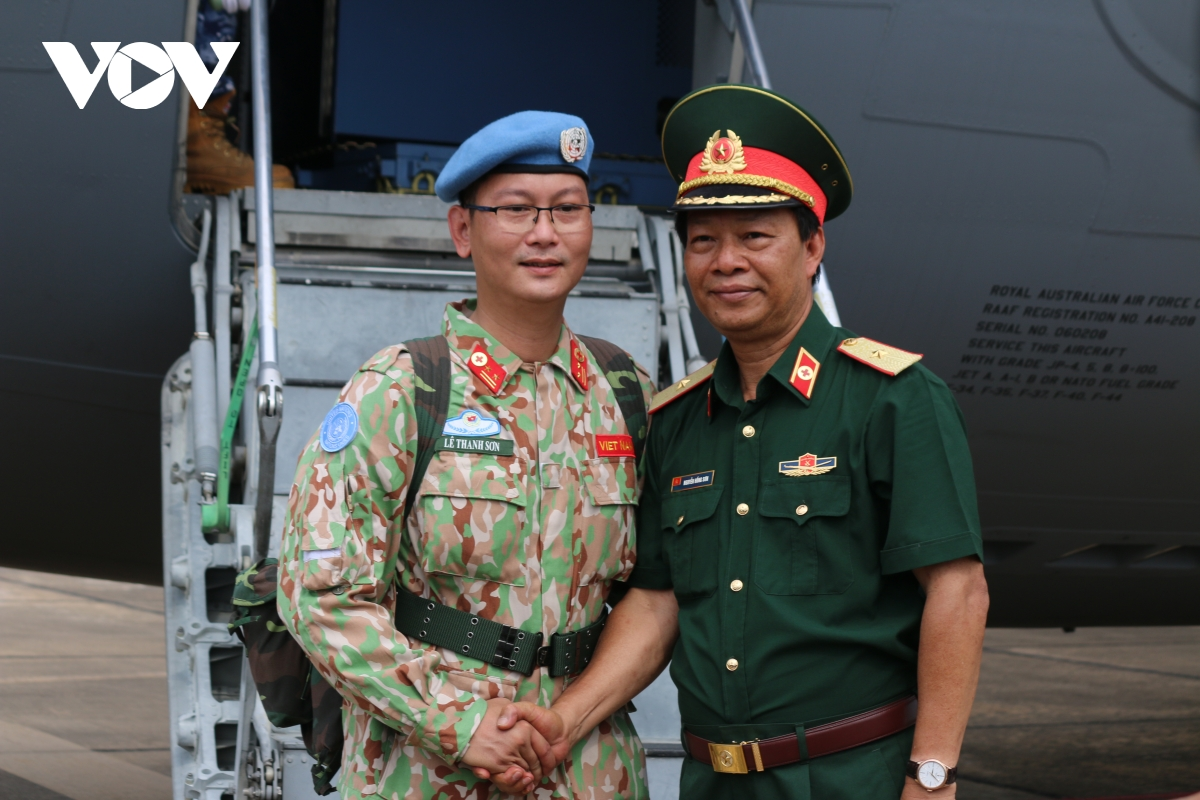 More 24 Vietnamese soldiers head to South Sudan for Peacekeeping Mission