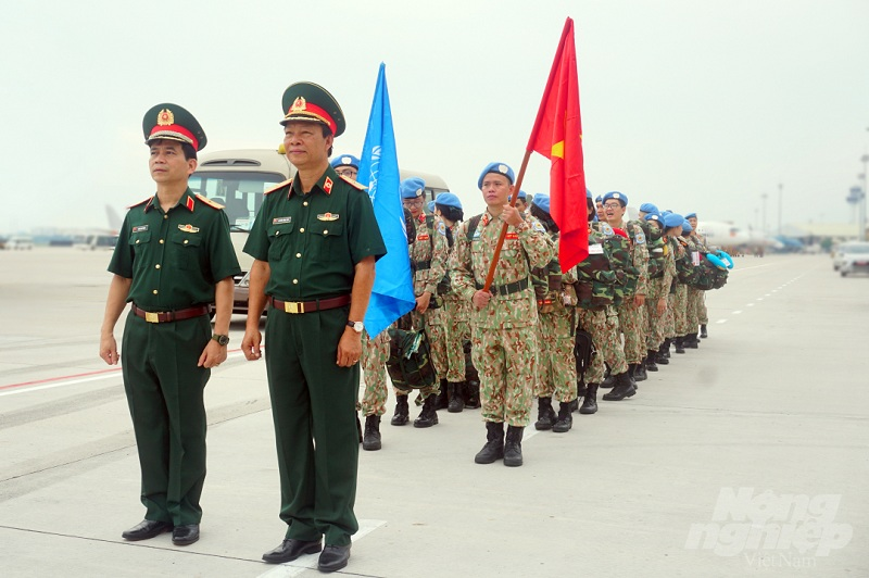 More 24 Vietnamese soldiers head to South Sudan for Peacekeeping Mission
