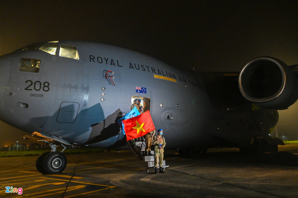 Vietnamese peacekeepers return home from South Sudan