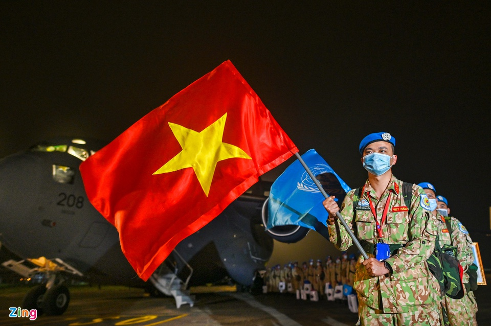 Vietnamese peacekeepers return home from South Sudan