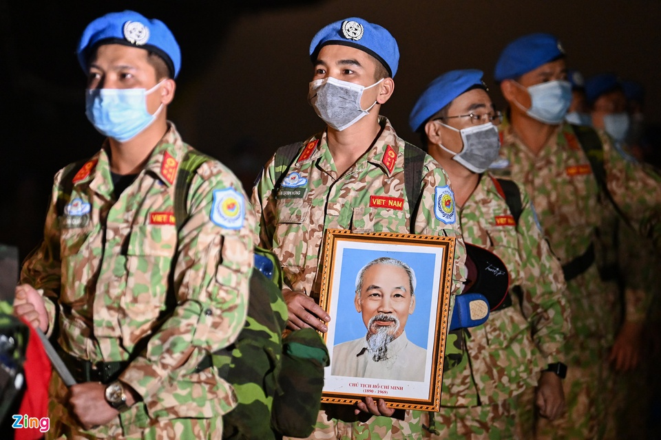 Vietnamese peacekeepers return home from South Sudan