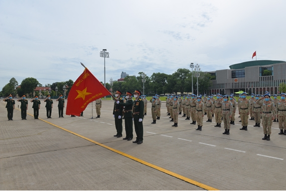 UN Peacekeepers stationed in South Sudan pay tribute to President Ho Chi Minh