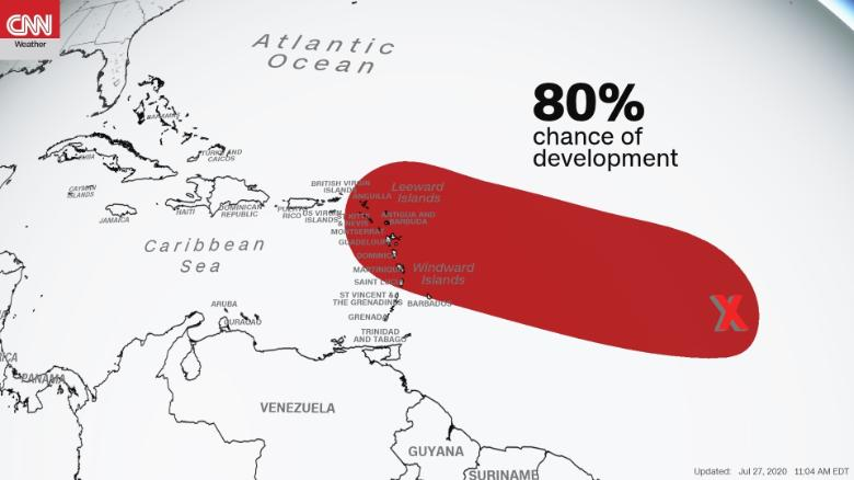 US and Canada weather update July 28: Tropical Storm Isaias to form in the Atlantic