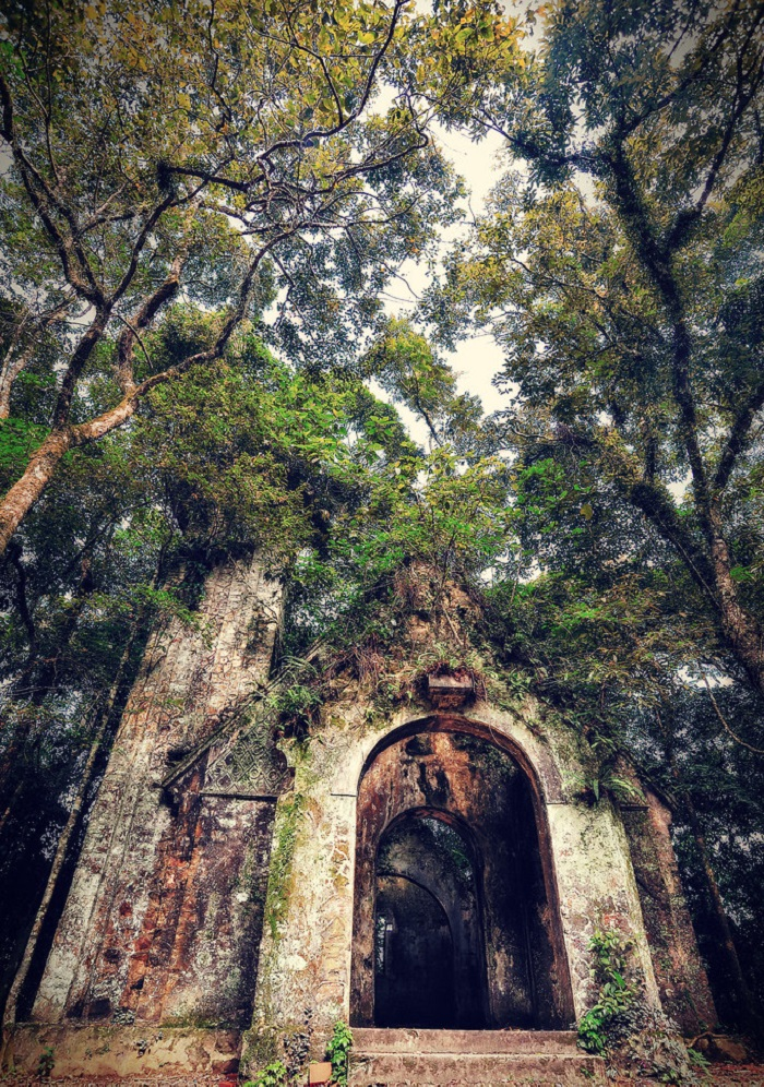 Mysterious hues of abandoned architectures in Vietnam