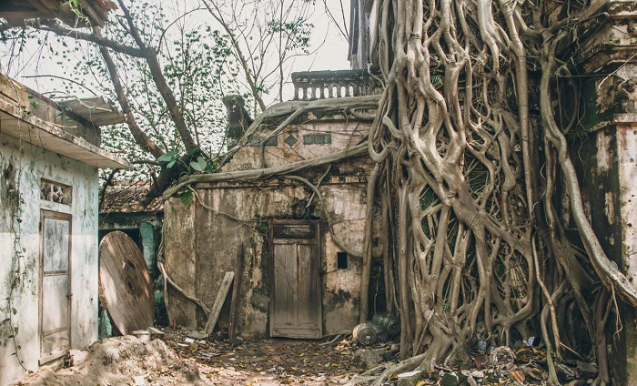 Mysterious hues of abandoned architectures in Vietnam