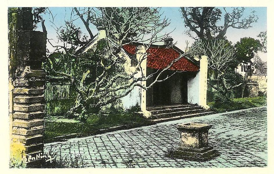 Rare photos of Temple of Literature in French colonial period