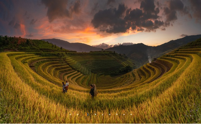 Mu Cang Chai, an ideal place to admire milky way