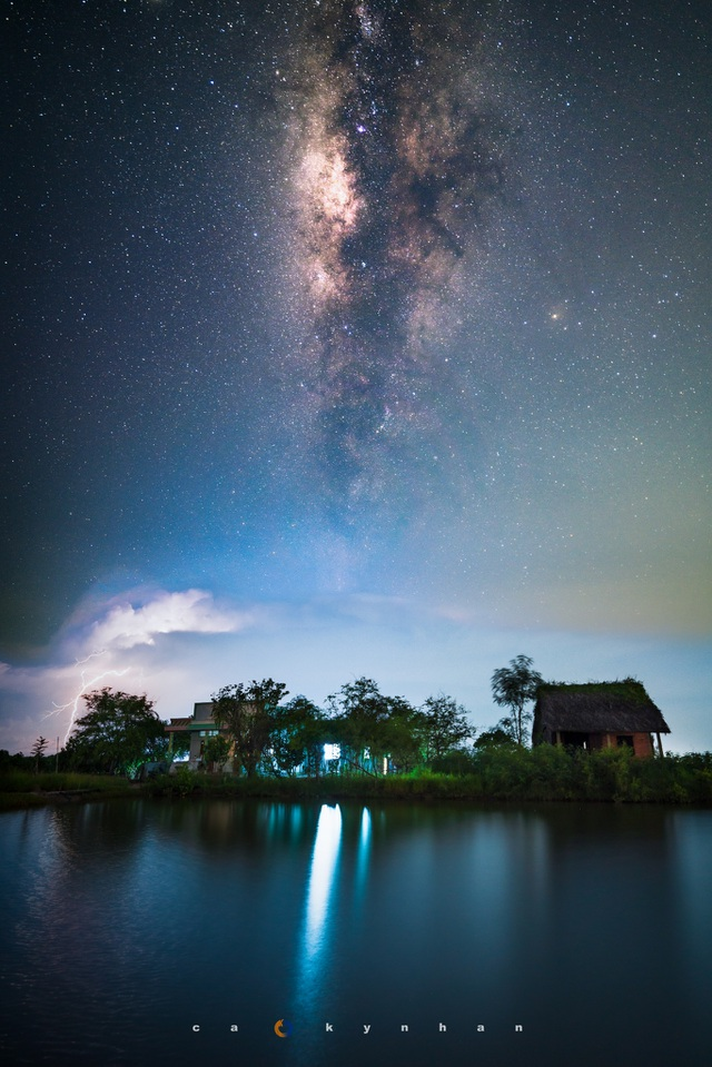 Mu Cang Chai, an ideal place to admire milky way