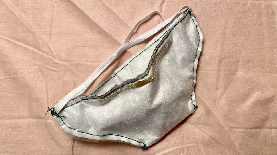 sewing your own face mask vacuum cleaner bag dish towel or shirt may be useful