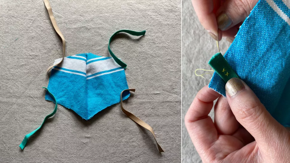 sewing your own face mask vacuum cleaner bag dish towel or shirt may be useful