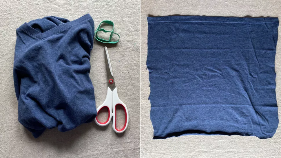 sewing your own face mask vacuum cleaner bag dish towel or shirt may be useful
