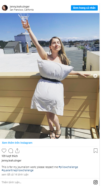vietnamese and world fashionistas swing social media with pillow challenge quarantined trend