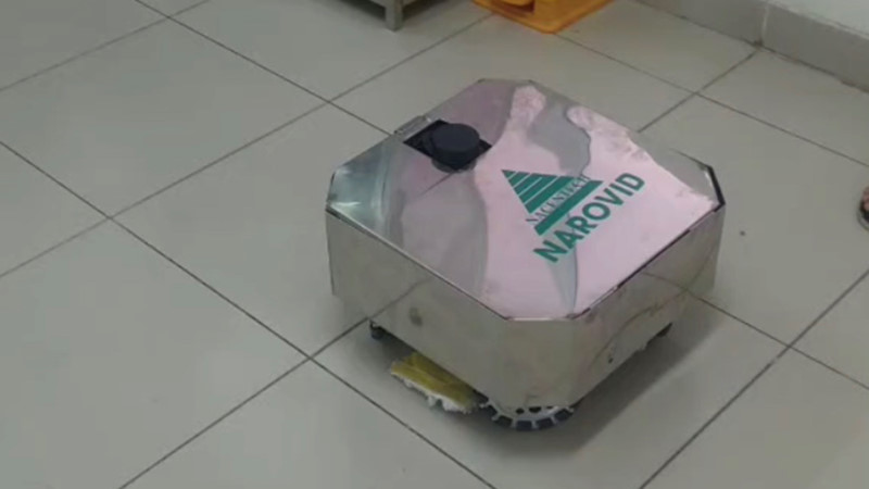 Vietnam unveils disinfectant robot helping cleaners amid Covid-19 outbreak