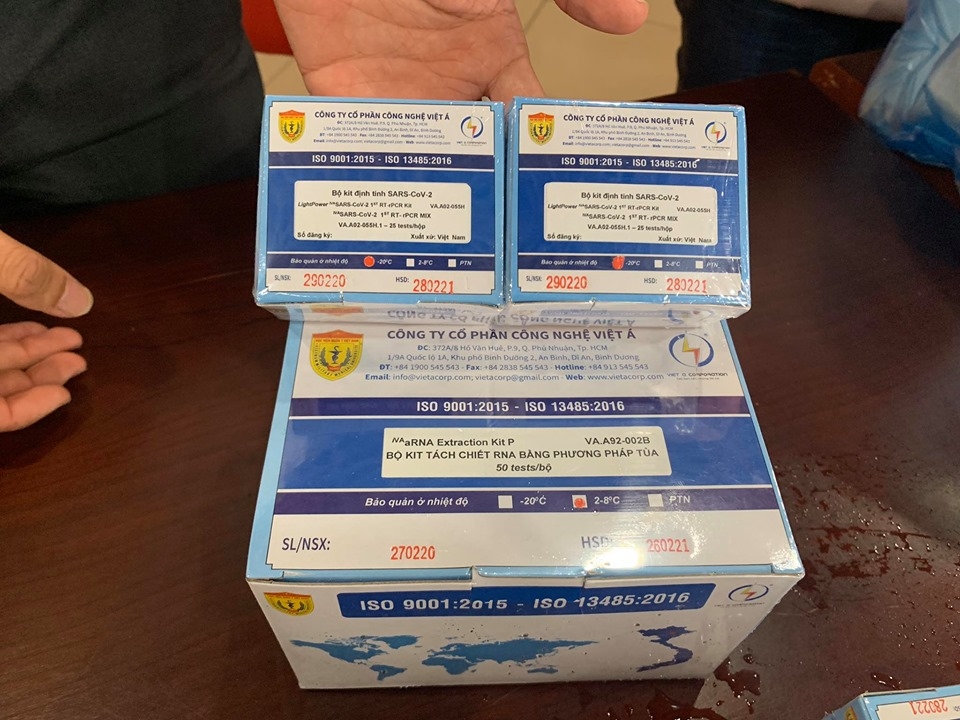 Vietnam’s exported Covid-19 test kits meet European standards