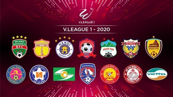 the reuters and ap reported on packed audiences images at v league 2020