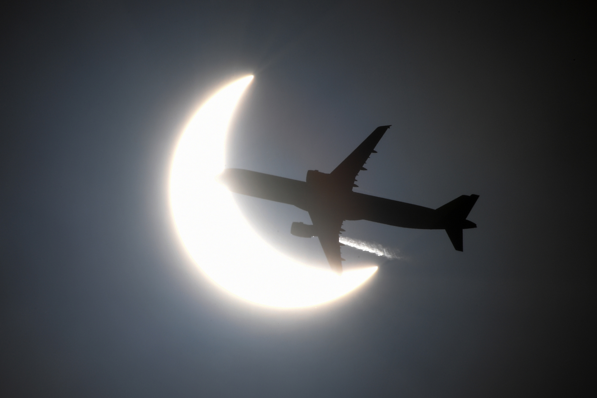rare ring of fire annular solar eclipse appeared in skies of africa and asia