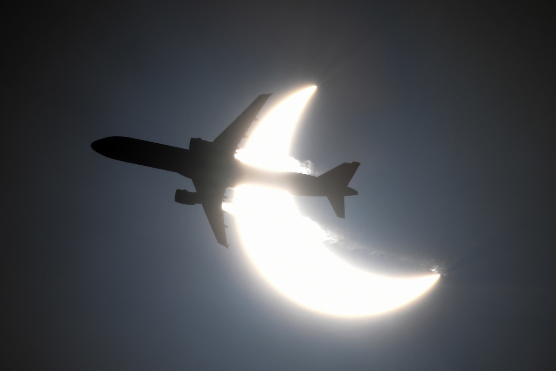 rare ring of fire annular solar eclipse appeared in skies of africa and asia