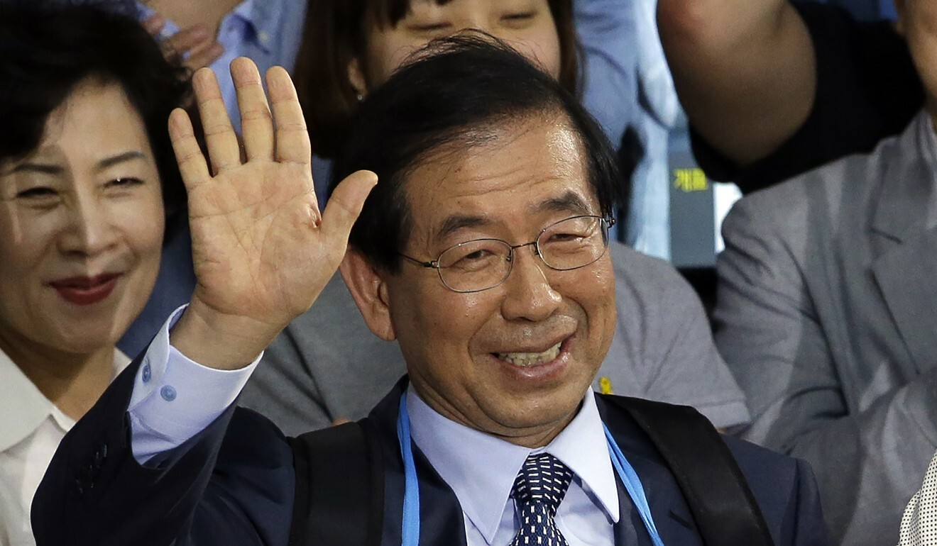 seoul mayors body found on a hill after report of sexual harassment