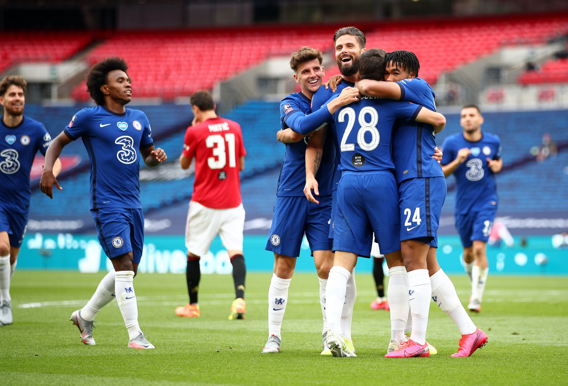 FA CUP result: Man Utd 1 Chelsea 3, David de Gea error helps Chelsea book FA Cup final clash with Arsenal
