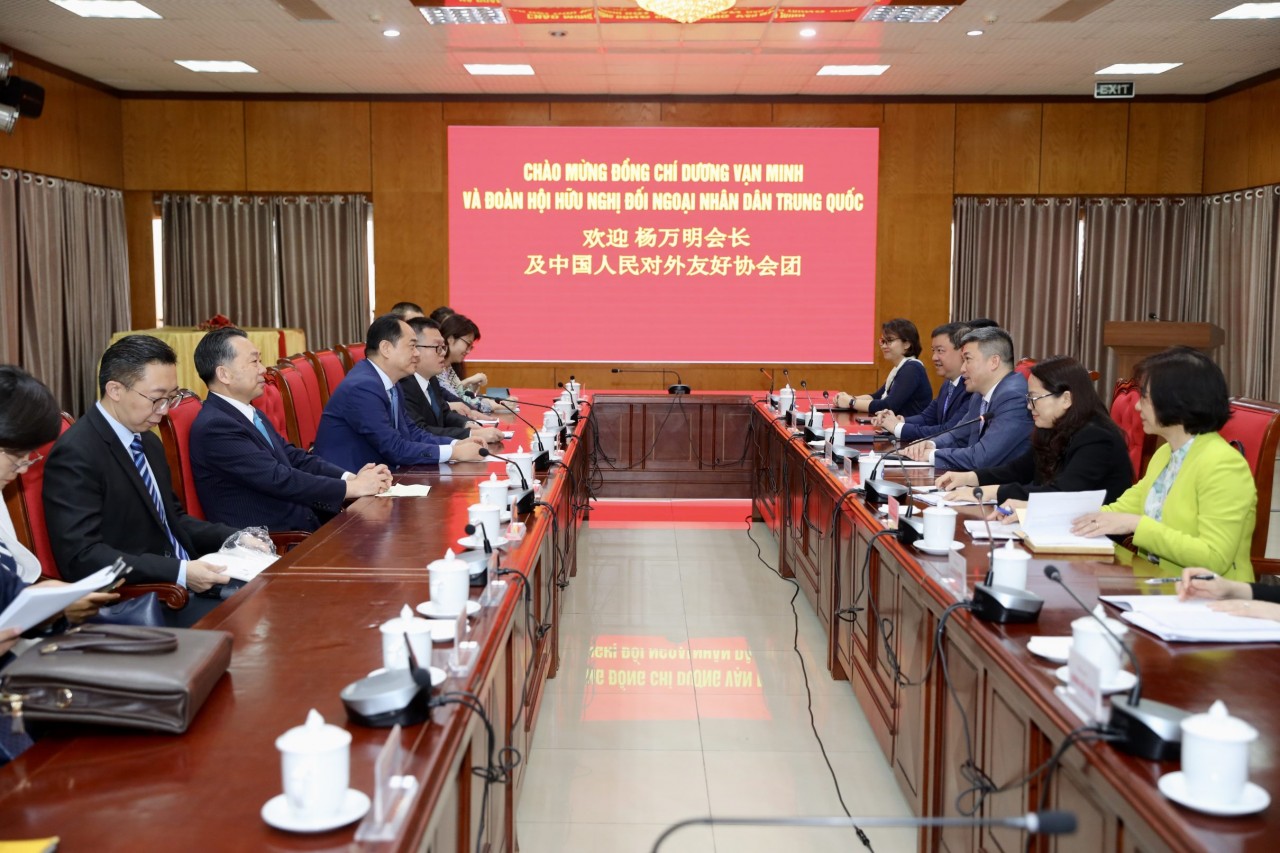 VUFO President Received Delegation of the Chinese Association for Friendship (CPAFFC)