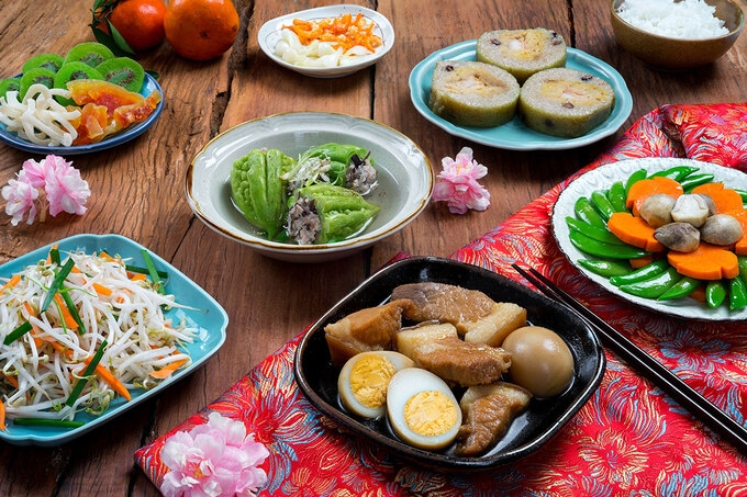 Braised pork belly with eggs is iconic in the Southern region in New Year (Photo: VNE)  