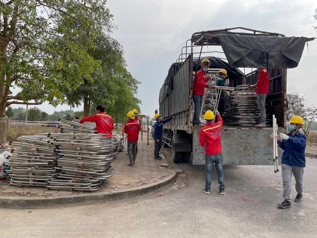Hai Duong's third field hospital established at 'lightning speed'