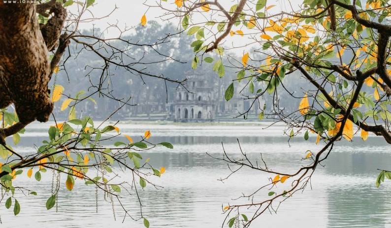 gorgeous hanoi in deciduous season