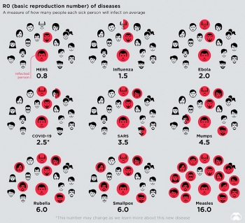 A visual insight into world pandemics' history