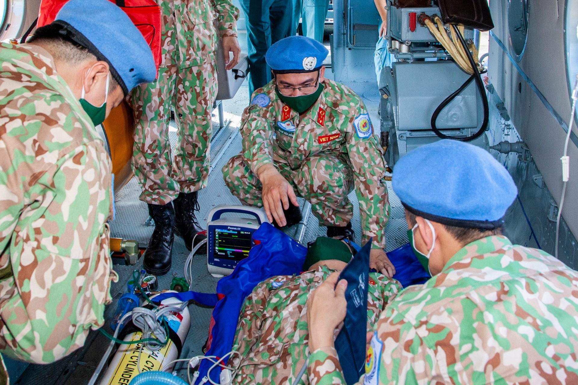 The journey to South Sudan of the 25-year-old Vietnamese female peacekeeper