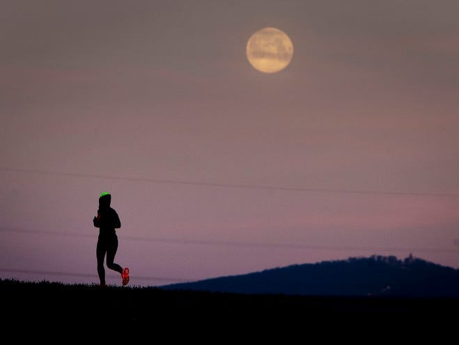 2020s april pink moon calming respite from covid 19 pandemic
