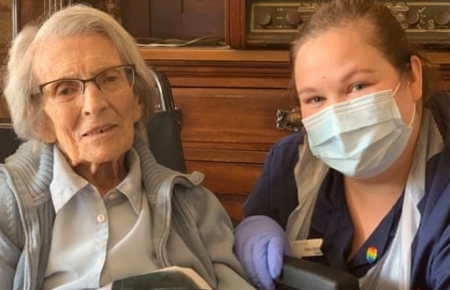 106-year-old COVID-19 patient discharged from hospital