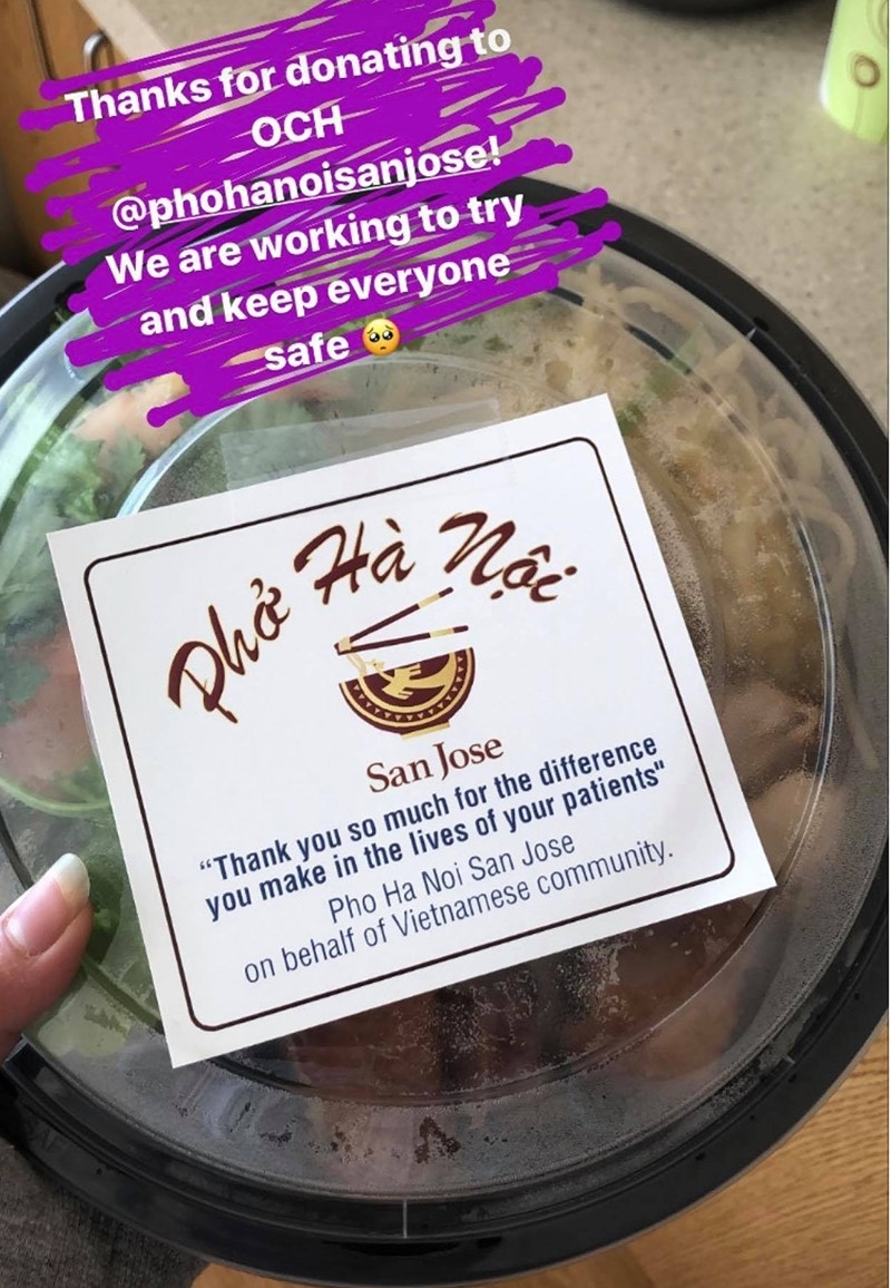 american doctors thank vietnamese restaurants for donating meals
