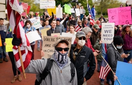 Coronavirus updates in US and Canada: Trump tweets support for anti-lockdown protests, Ontario reports highest new case in Canada