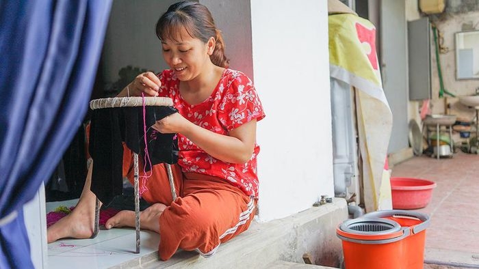 A special place men were born to make Ao Dai, Trach Xa village A special place men were born to make Ao Dai, Trach Xa village
