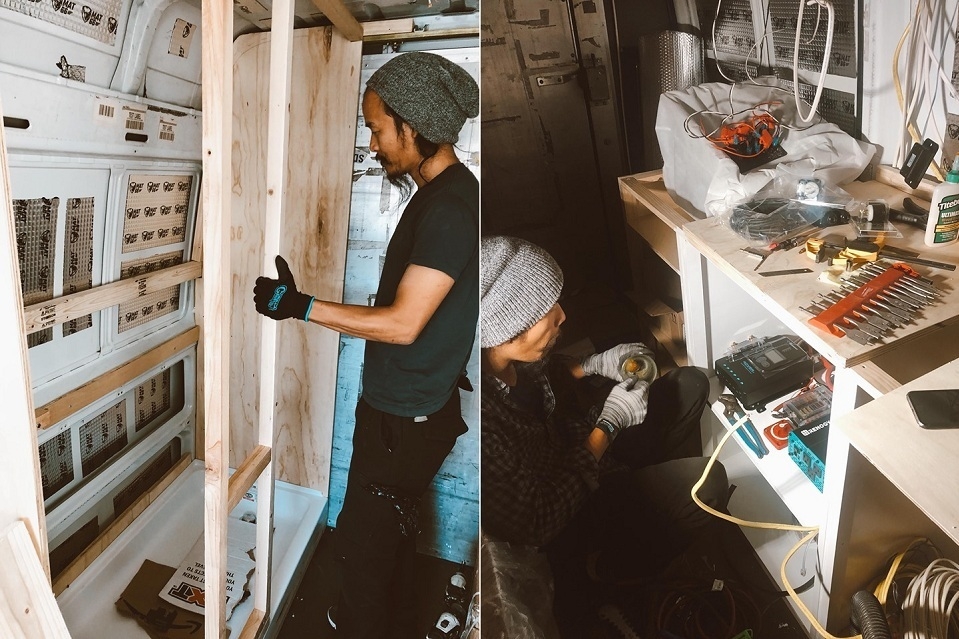vietnamese american couple travel the world on caravan house