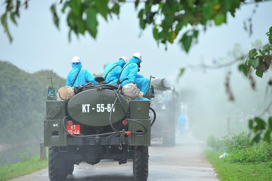 In photos: Army force disinfects Covid-infected hospital
