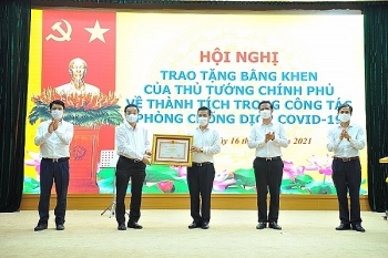 Three-layer quarantine model in Dong Anh district wins praises and awards