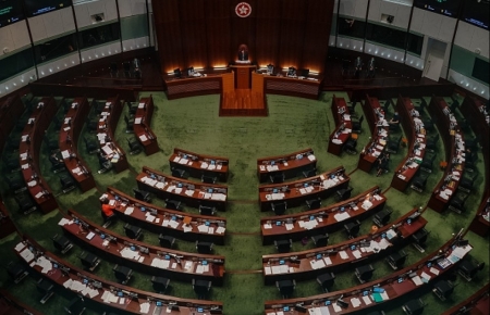 Hong Kong legislators pass Chinese anthem law
