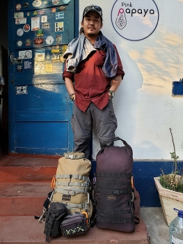 vietnamese backpacker traveling the world on motorbikes returns vietnam