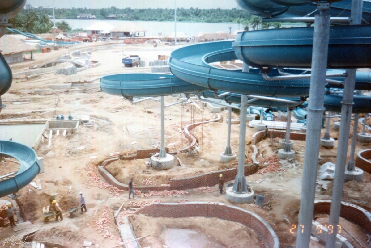 Rare old photos of first water park in Vietnam rare photos of first water park in vietnam