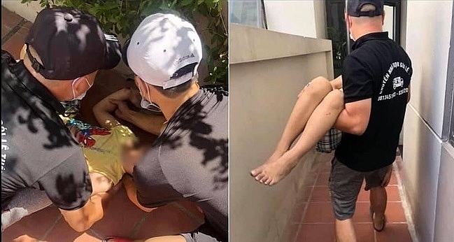 10-year-old survives fall from 5th floor