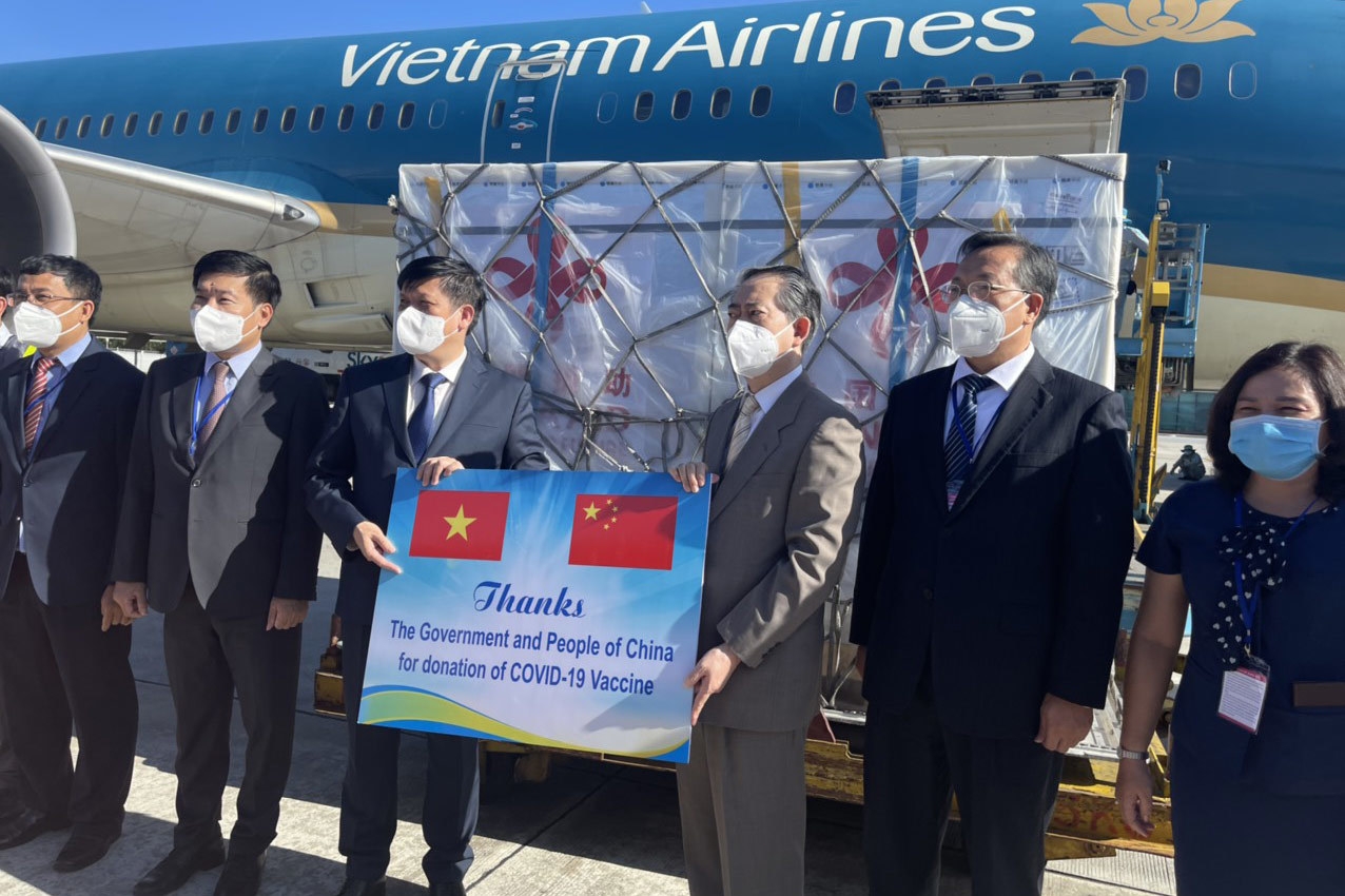 China’s Sinopharm Covid vaccine arrives in Vietnam