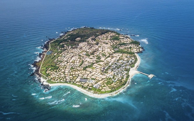 Be Island the little pearl of the heaven A bird eye view of the island